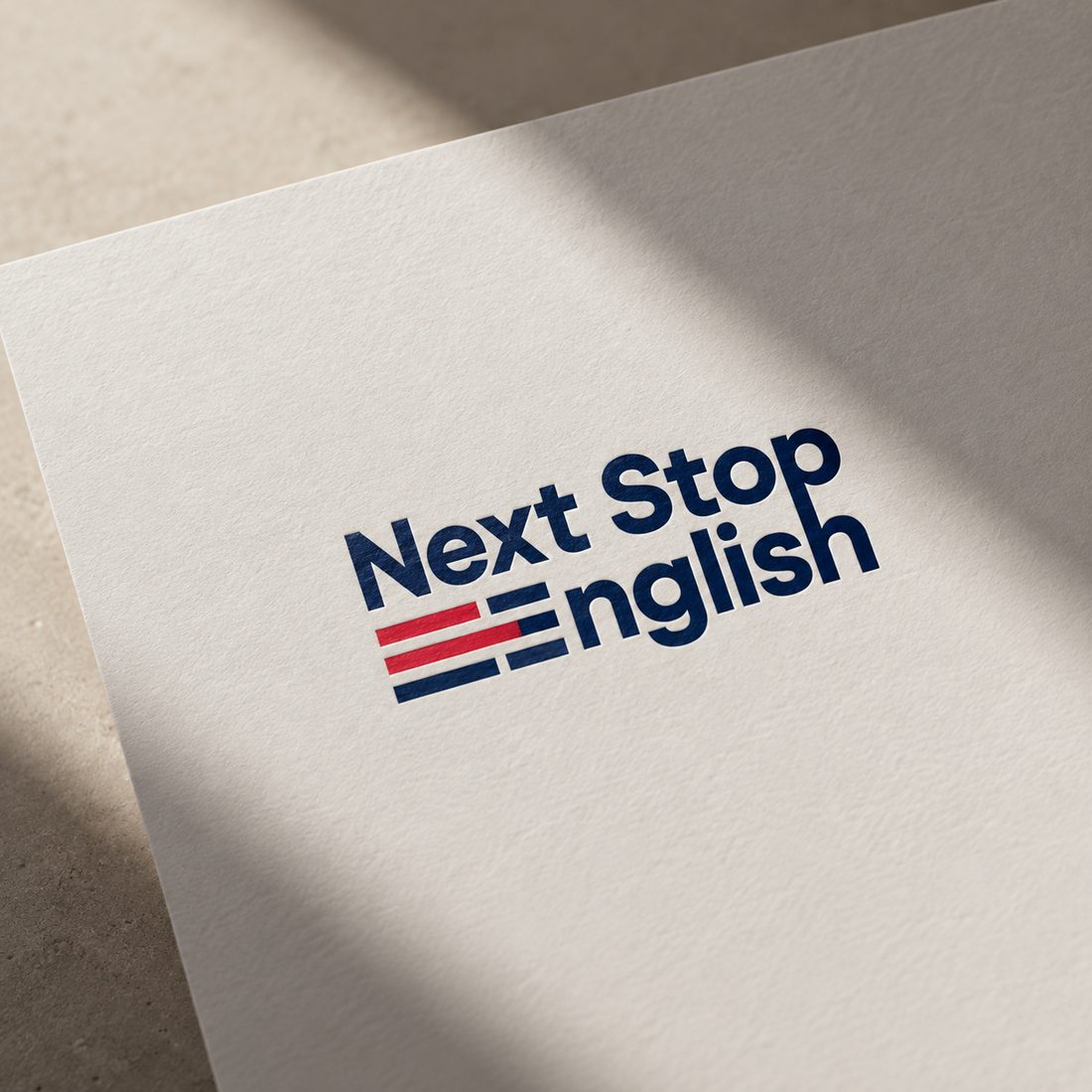 Next Stop English — logotype